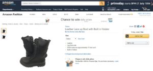 Leather Boot Holster